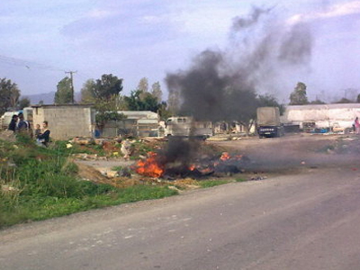 Διαμαρτυρία των Ρομά στη Ν. Αλικαρνασσό για την υδροδότηση