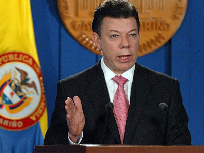 Νίκη Santos στις προεδρικές εκλογές της Κολομβίας