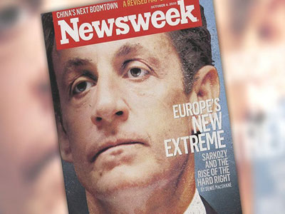 Στενό μαρκάρισμα στον Sarkozy από το Newsweek