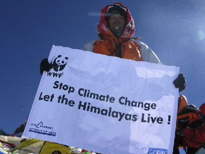 Σκαρφάλωσε στο Έβερεστ για 21η φορά!