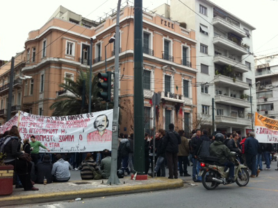 Στην Ομόνοια έληξαν οι κινητοποιήσεις