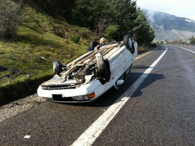 Είχε «άγιο» ο νεαρός οδηγός