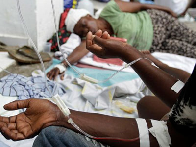 Αυξάνονται τα θύματα από τη χολέρα στην Αϊτή