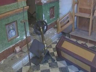 Βεβήλωσαν εκκλησία στον Αλισσό Αχαΐας