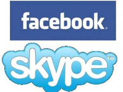 Ενώνουν τις δυνάμεις τους Facebook και Skype