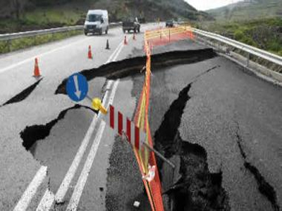 Κατολίσθηση στην εθνική οδό Τρίπολης – Καλαμάτας