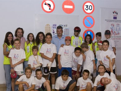 Μαθήματα οδικής ασφάλειας για παιδιά