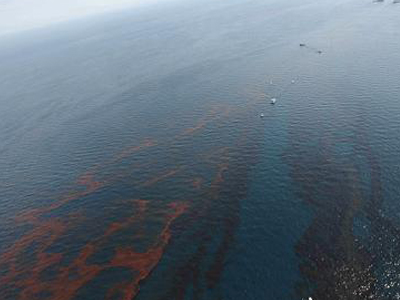 Προσπάθειες περιορισμού της πετρελαιοκηλίδας στο Μεξικό