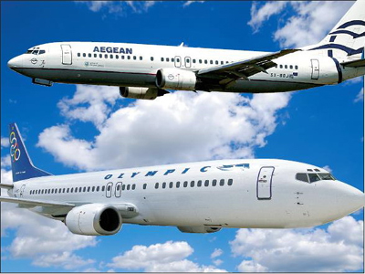 Αρχές του 2011 οι εξελίξεις στον «γάμο» Olympic Air – Aegean