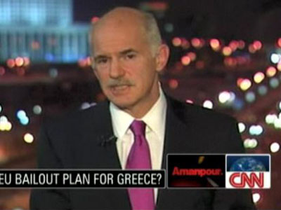 Μέτωπο κατά των ξένων κερδοσκόπων ανοίγει ο Γ. Παπανδρέου