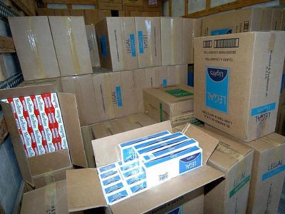 Θα κατέκλυζαν την αγορά με λαθραία τσιγάρα