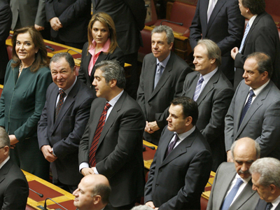 Στην ορκωμοσία