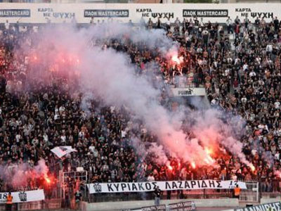 Έκλεισαν τον δρόμο οι οπαδοί του ΠΑΟΚ