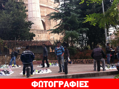 Ανθεί το παραεμπόριο στο κέντρο της Θεσσαλονίκης