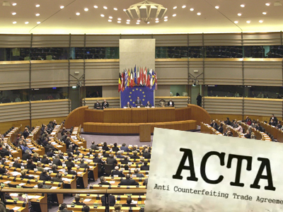 Στο Ευρωπαϊκό Κοινοβούλιο η ACTA