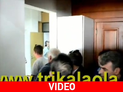 Άγριος καβγάς στο Δημαρχείο Τρικάλων