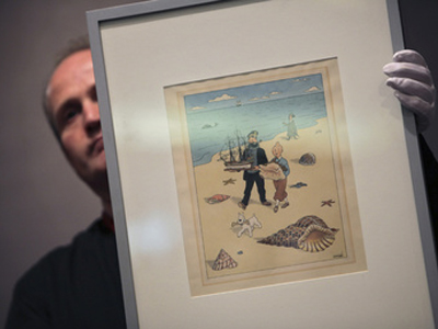 Δημοπρασία για τον Τεν Τεν στο Παρίσι