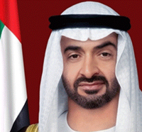 Ο σεΐχης Mohammed Bin Zayed Al Nahyan.