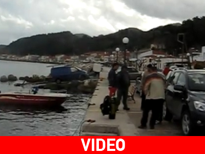 Καθαρισμός στο λιμάνι του Αγ. Κωνσταντίνου Σάμου