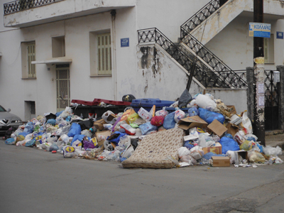 Συναγερμός στην Τρίπολη για τα σκουπίδια-Παρέμβαση του υπ. Υγείας