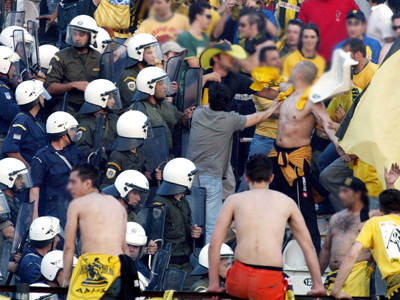 Στο αυτόφωρο για τα επεισόδια