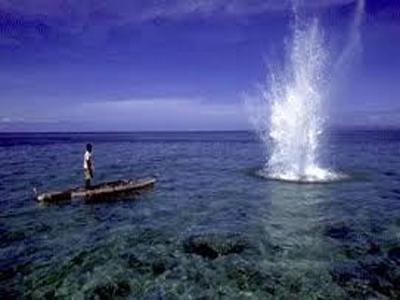 Τρείς Χανιώτες συνελήφθησαν για ψάρεμα με εκρηκτικά