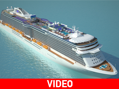 «Δέος» κατά την άφιξη του «Royal Princess» «Δέος» κατά την άφιξη του «Royal Princess»