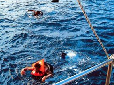 Επιχείρηση διάσωσης ναυαγών δυτικά της Κεφαλονιάς