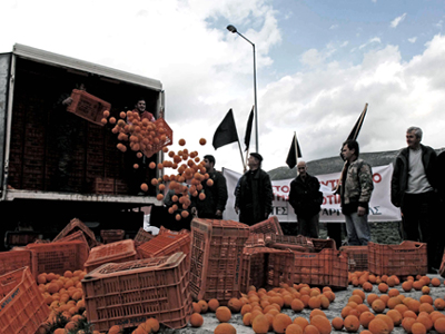 Και οι πορτοκαλοπαραγωγοί στον αγώνα