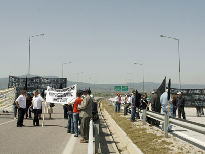 Κλειστή η Εγνατία για πέμπτη ημέρα