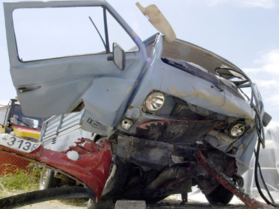 Πατέρας και κόρη τραυματίες σε τροχαίο