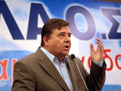 Γ. Καρατζαφέρης: «Θα διώξω από την εξουσία τον Παπανδρέου»