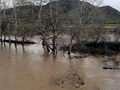 Υπερχείλισαν Ληθαίος και Πηνειός