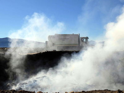 Από τον Βιολογικό Καθαρισμό η πυρκαγιά στο Μαρκόπουλο