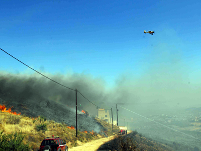 Κλιμάκιο της ΕΥΠ στη Ζάκυνθο για την πυρκαγιά
