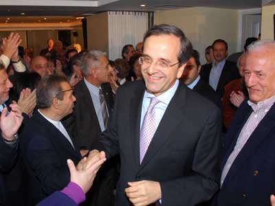 Προβάδισμα οκτώ μονάδων στον Σαμαρά