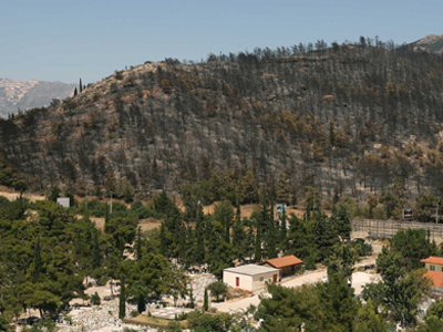 Αναστολή έκδοσης οικοδομικών αδειών στον Υμηττό