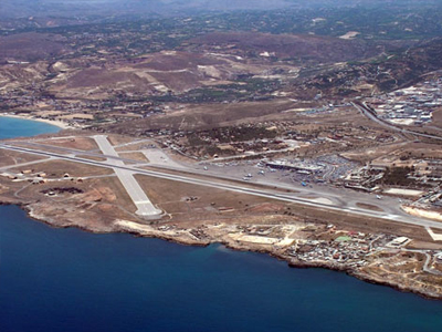 Εμπρηστική επίθεση στο στρατιωτικό αεροδρόμιο στο Καστέλι