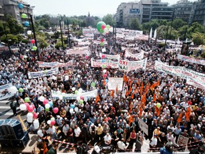 Πανεργατικό «όχι» σε ασφαλιστικό και εργασιακές αλλαγές