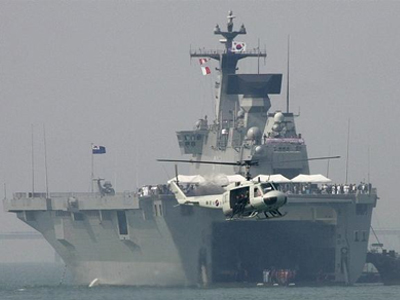 Άσκηση του πολεμικού ναυτικού της Ν. Κορέας σε «κόκκινη ζώνη»