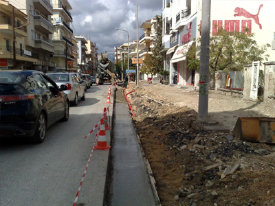 Κυκλοφοριακές ρυθμίσεις στην Πάτρα λόγω έργων