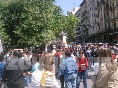 Πορεία εκπαιδευτικών και στη Θεσσαλονίκη