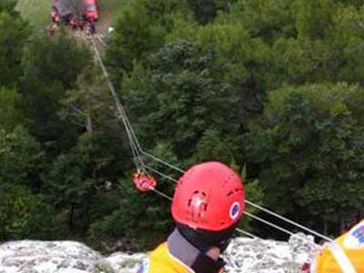 Επιχείρηση διάσωσης 57χρονου στη Λαμία