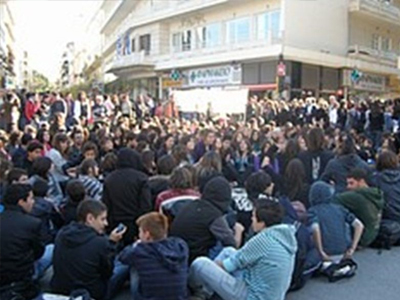 Κλειστό το κέντρο από πορεία φοιτητών