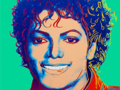 «Στο σφυρί» πορτραίτο του Michael Jackson