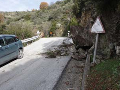 Κατολισθήσεις και στη Μαγνησία