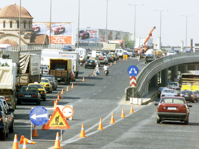 Διακοπή κυκλοφορίας στη λεωφόρο Κηφισού λόγω έργων
