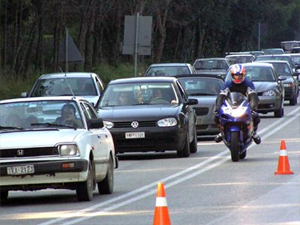 Ουρές από τροχαίο στην Κηφισιά