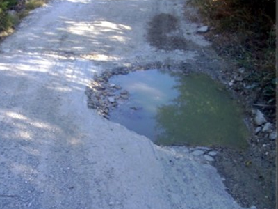 Λακκούβες στην Ε.Ο. Αλεξανδρούπολης – Ορεστιάδας