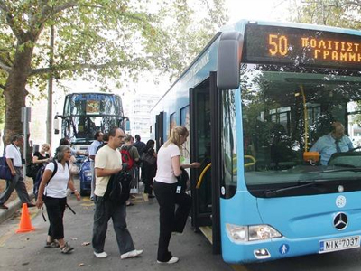 Χωρίς λεωφορεία η Θεσσαλονίκη